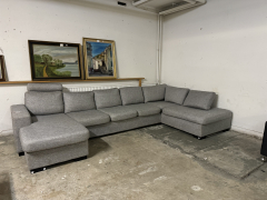 Dubbeldivansoffa XL + 1st nackst.